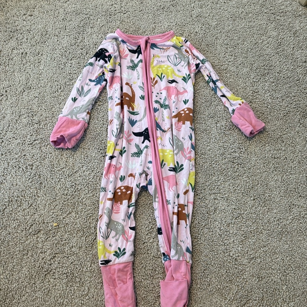 Little Sleepies onesie 3-6m bamboo pajamas